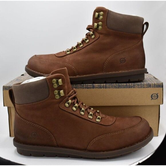 Born Mens Size 11.5 Scout Brown Taupe Fossil Leather Waterproof Combo Boots main image 6